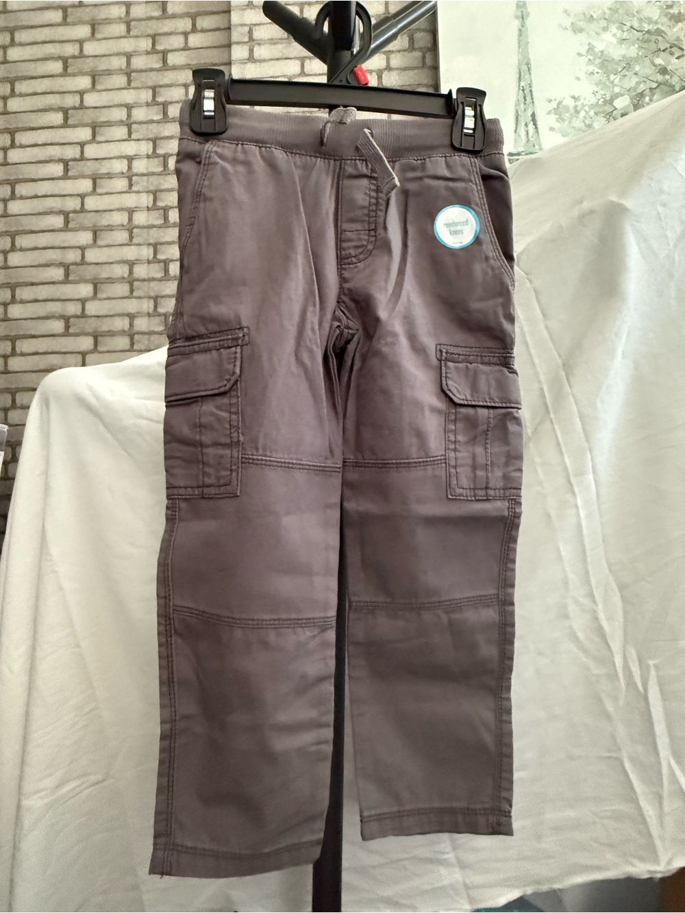 👦🏼 4 for $10 Boys Gray Cargo Pants - Classic Utility Style